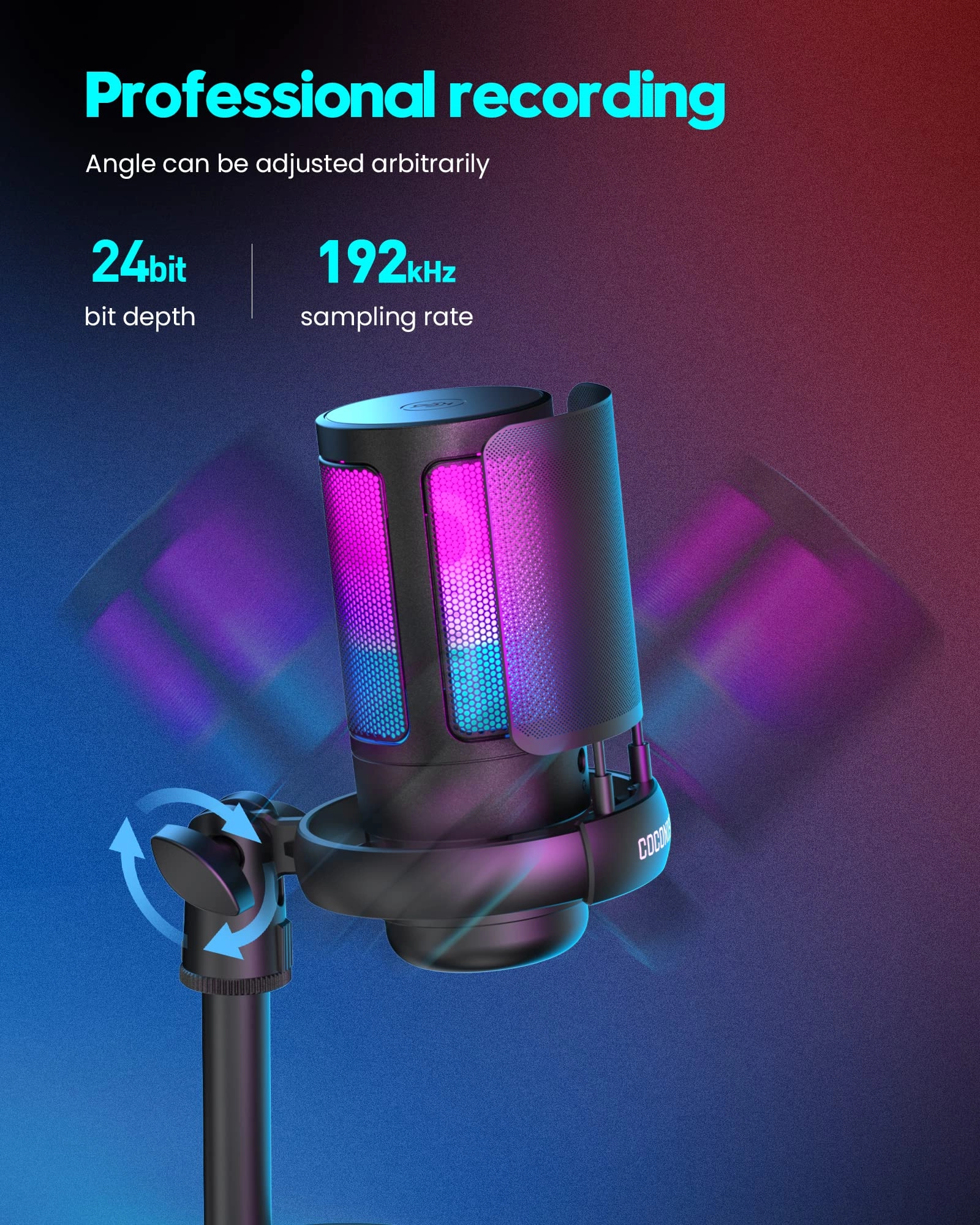 MS15 Desktop Version USB Microphone