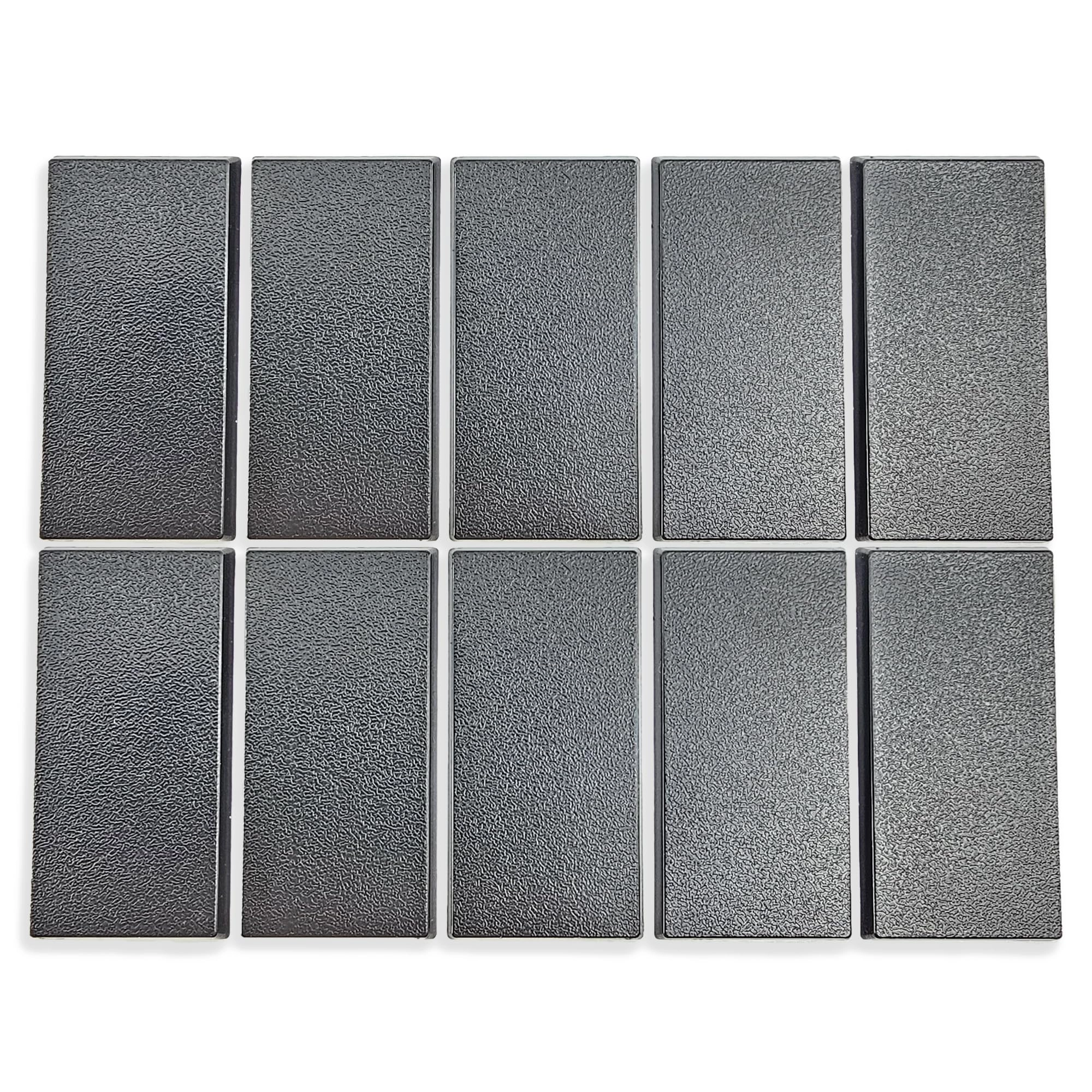 Hobby Heaven Rectangle Plastic Bases - 10 pcs