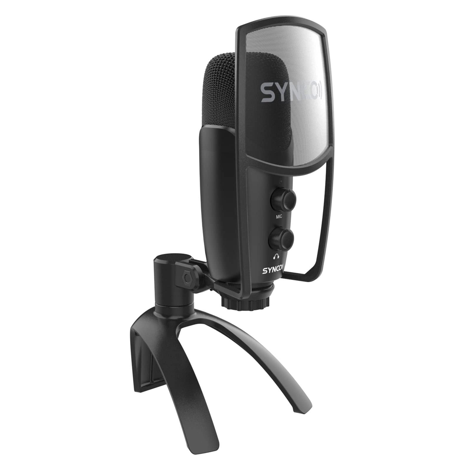 YJXAE-CE18462-250611 USB+3.5mm-Mini-Jack Microphone RGB Lighting Omnidirectional