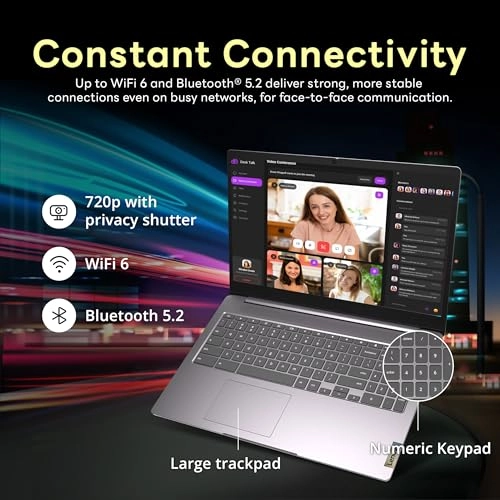 Ideapad 3 Lenovo Chromebook - 15.6'' Celeron N4500 4GB DDR4 352GB SSD