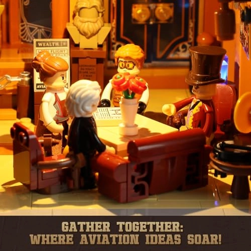 Steampunk Flight Club - 1858 pcs