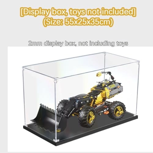 Display Case (42081) - Transparent 2mm 55 x 25 x 35 cm