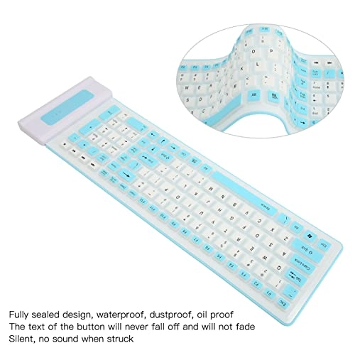 Foldable Silicone Keyboard - Wireless