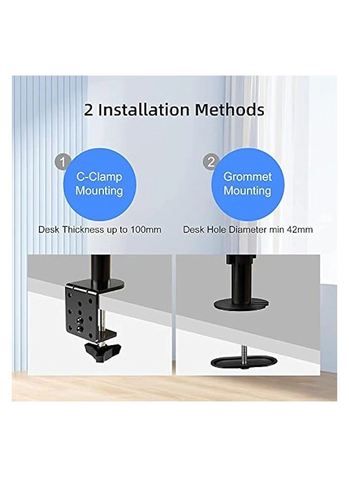 Single Monitor Desk Mount - 1 32 Inch