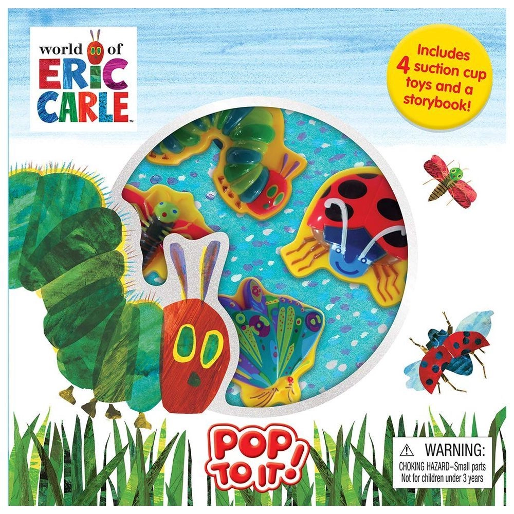 Phidal Publishing In The World Of Eric Carle Pop To It! Very Hungry Caterpillar Board Book - 36 months+