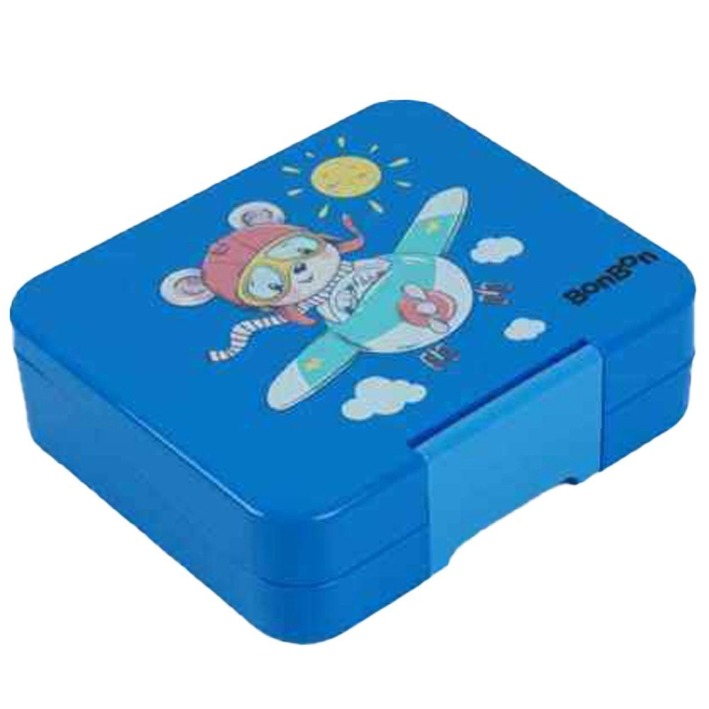 Elite Mini - 4 Compartment Leakproof Blue