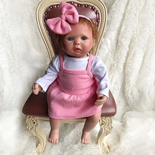 Reborn Baby Doll - 15 Inch Vinyl Mohair