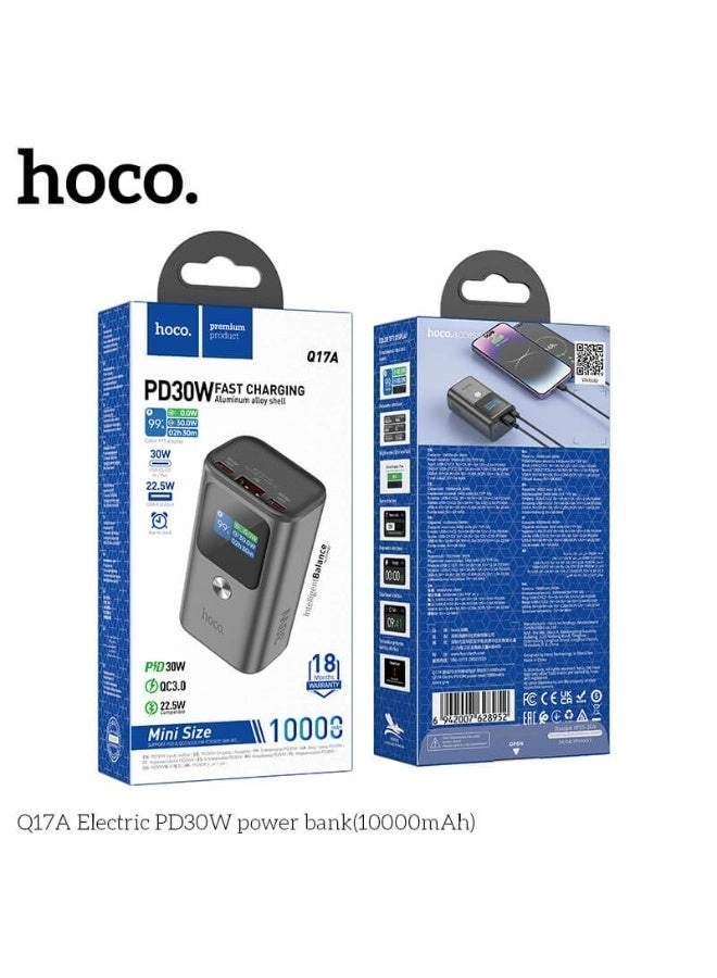 Q17A - 10000mAh PD30W Fast Charging