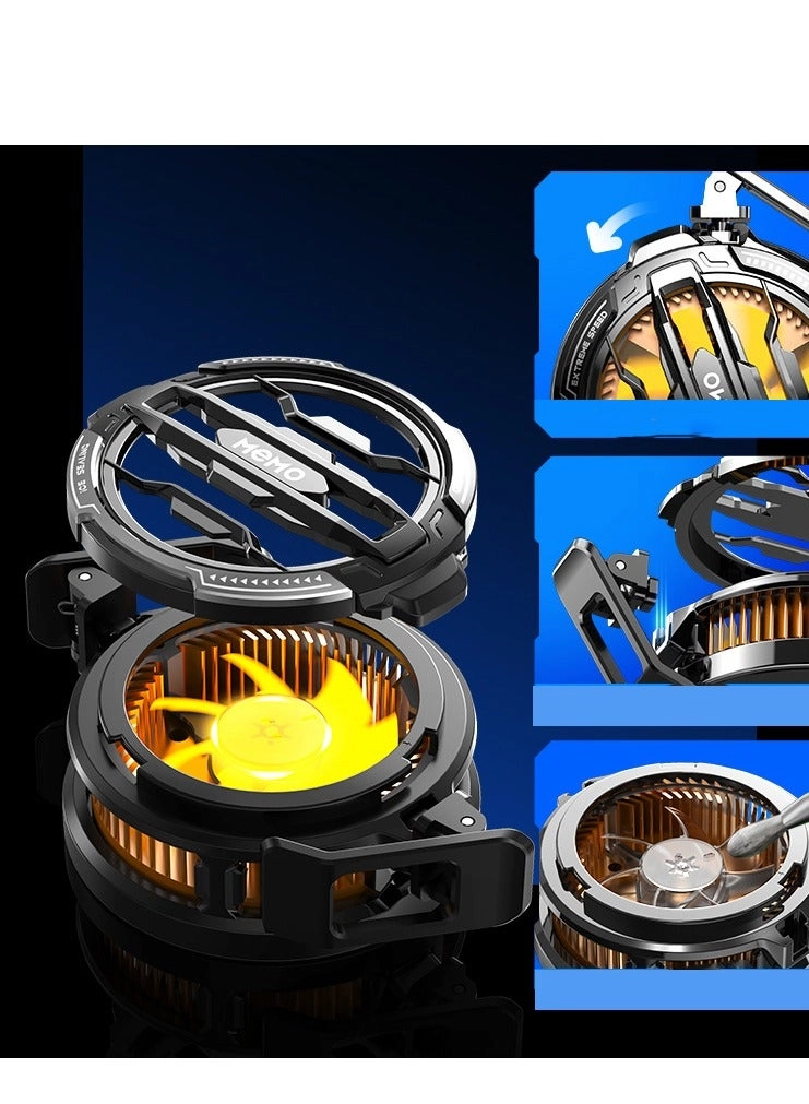Mobile Phone Cooler - Magnetic Cooling Fan