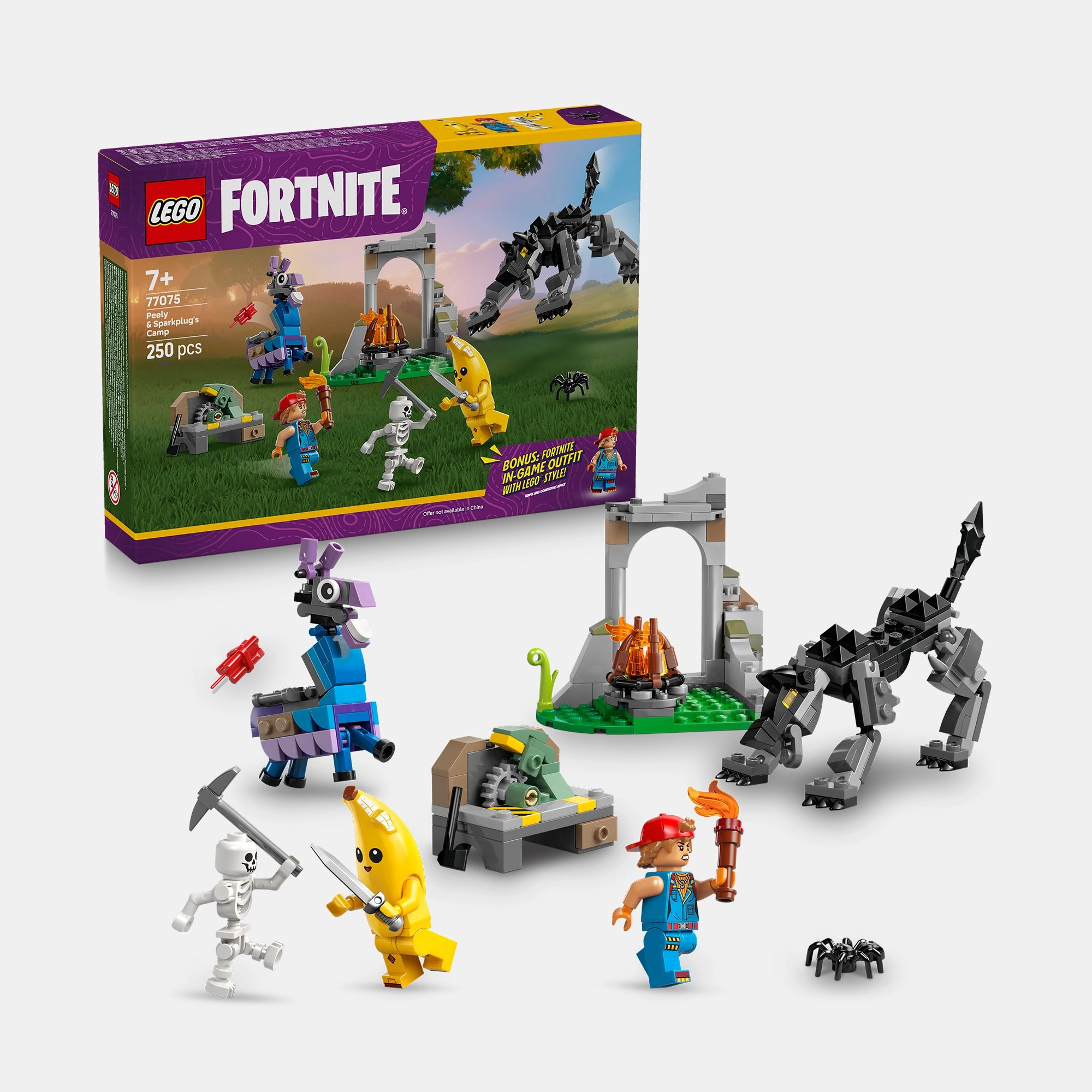 LEGO Peely & Sparkplug's Camp - 250 pcs