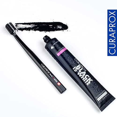 Black Is White Activated Charcoal Lime-Mint Toothpaste Adult 90ml