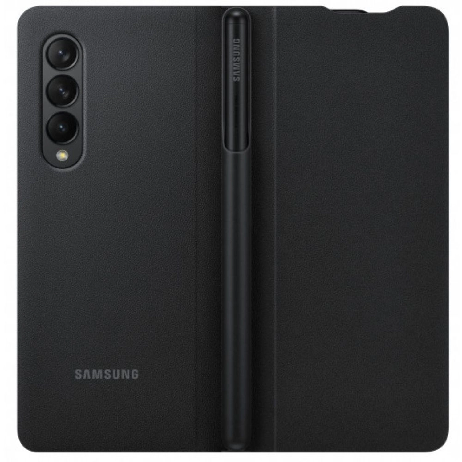 Fold 3 Flip Cover with Pen Flip Case for Galaxy Z Fold 3 5G