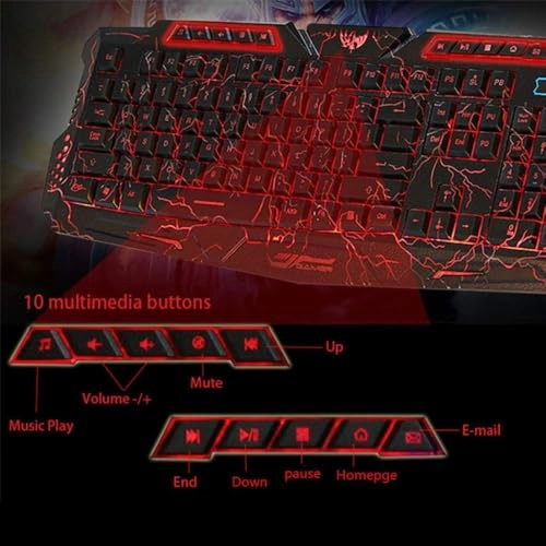 Wired Gaming Keyboard - Wired