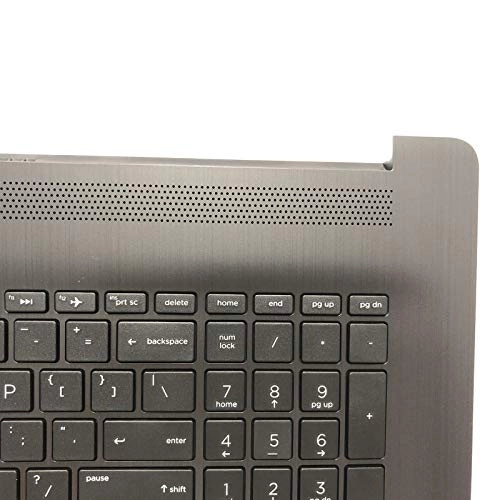 Upper Case Palmrest - Non-Backlit Keyboard L22750-001 Gray