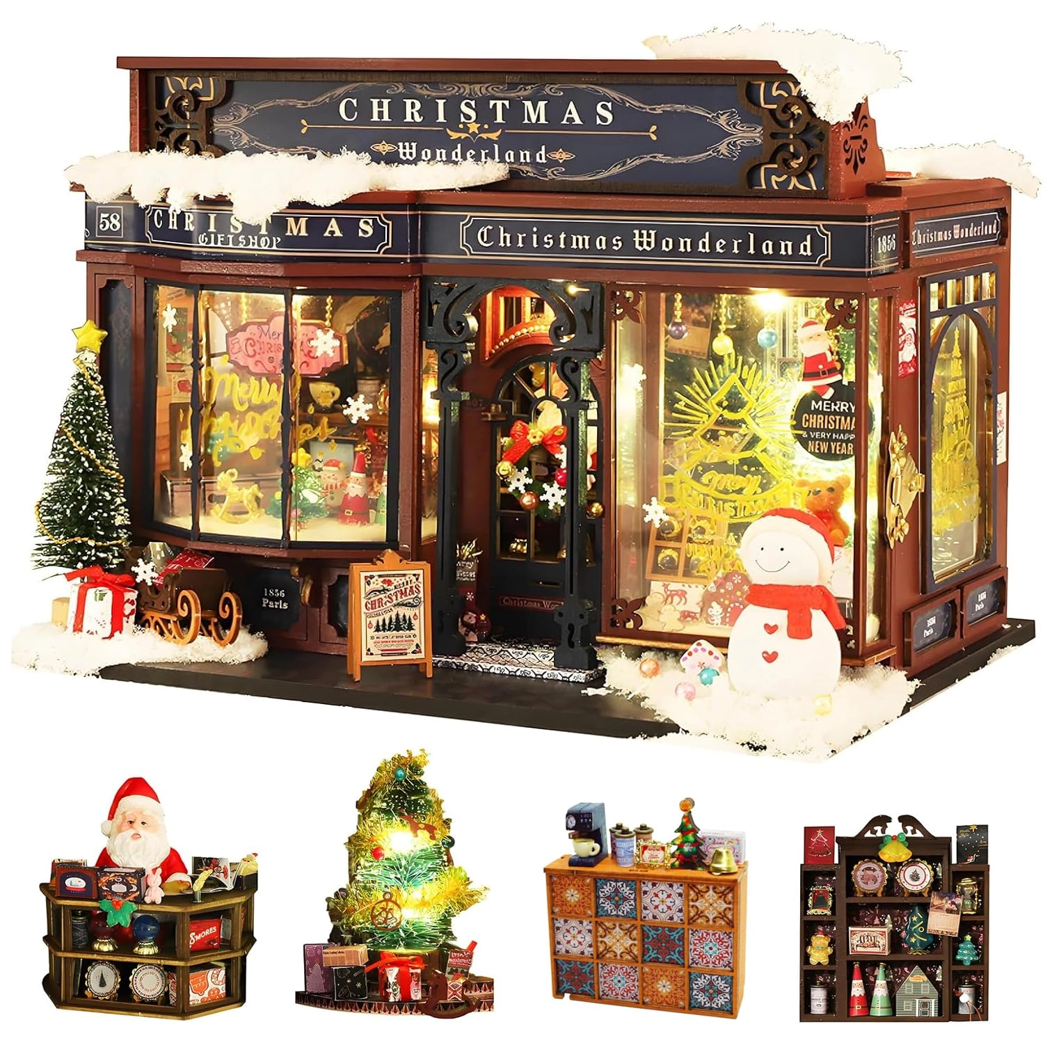 Miniature House Kits - Christmas Wonderland