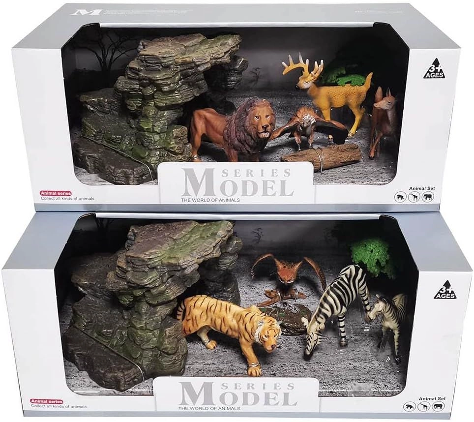 Series Animal Figure Mix - Assorted Set (TT-TTC-Q9899-Y75) 4 pcs