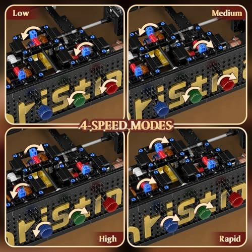 Music Box (10170) - 2344 PCS 4-Speed Black Gold