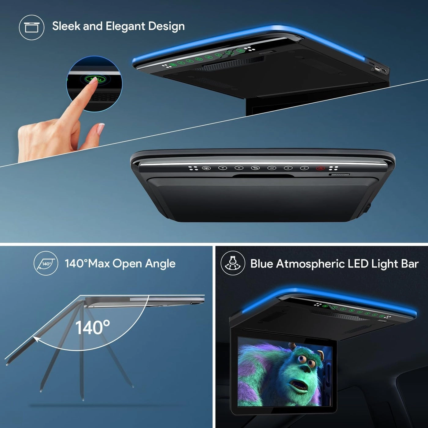 CM136HD - 13.3 Inches