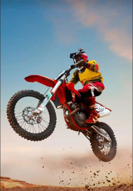 Motorcycle Helmet Camera 1K30