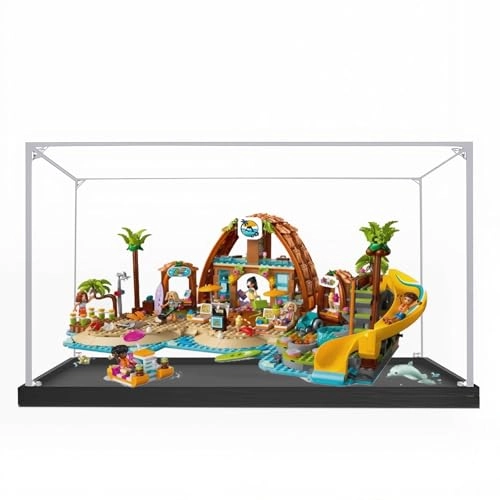 Acrylic Display Case for LEGO 42673 Good Friends Family Beach Resort - 2mm thickness