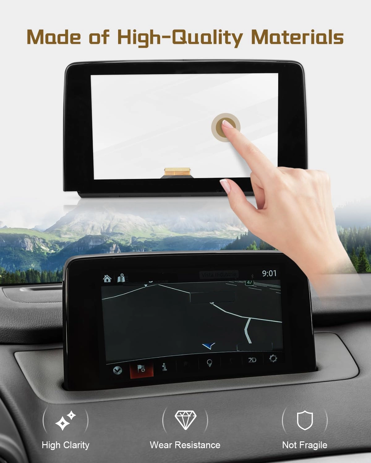 Touch Screen Glass - Mazda CX9/CX-9 2016 2017 2018 2019