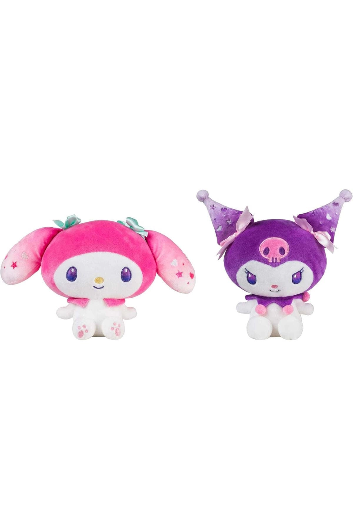 COLOR LAND CHILDRENS TOYS CENTER LLC Kuromi - 8-Inch 20th Anniversary + My Melody - 8-Inch 50th Anniversary