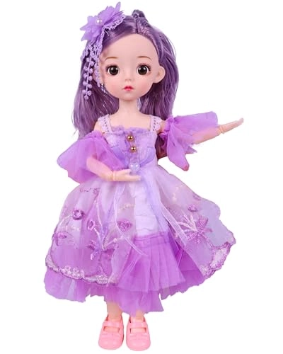 Cute Doll - 12-Inch Plastic Wedding Dress Ages 3+