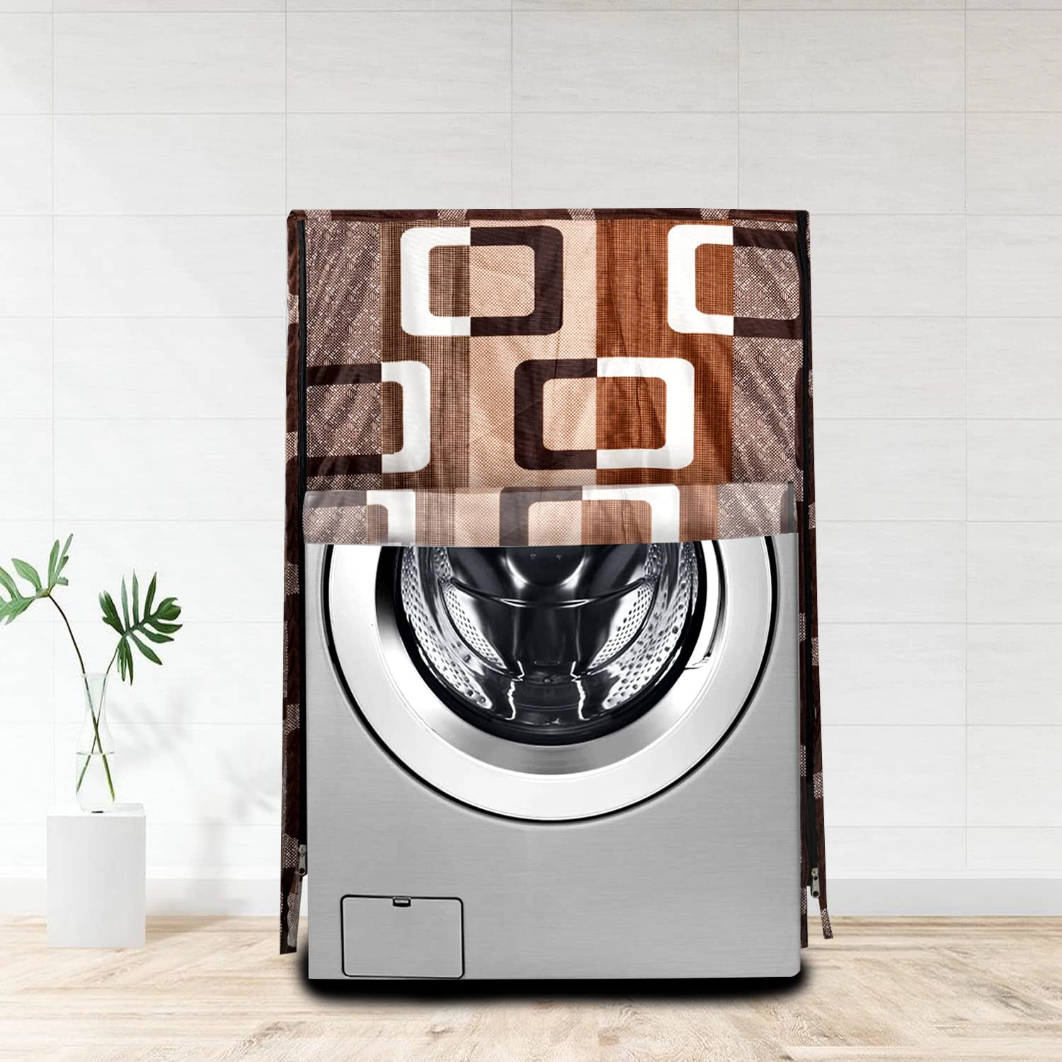 Front Load Washing Machine Cover - Washable Dustproof 23x23x33