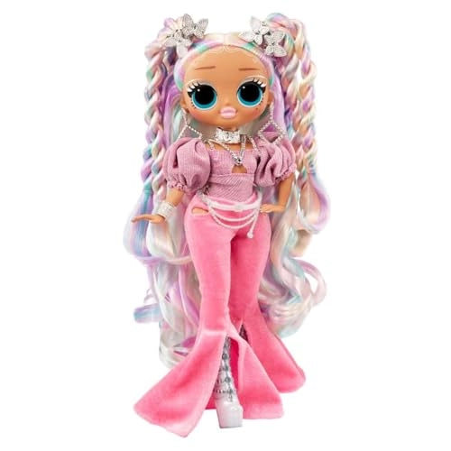 Fashion Show Hair Edition Twist Queen Doll - 10-inch Transforming Hair Ages 4+