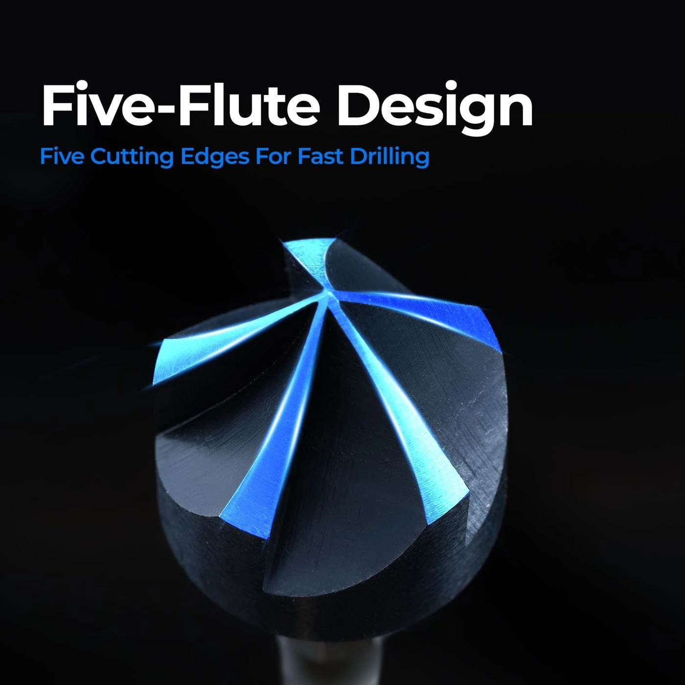 Countersink Drill Bit - Cobalt 1-Piece 3/8""