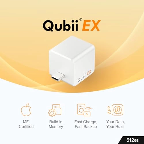 Qubii EX - USB 3.0 USB-C 512GB