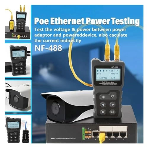 NF-488 - 4 RJ45 2 DC POE Continuity