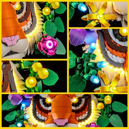 Light Kit for LEGO 31217 The Fauna Collection Tiger - Plastic