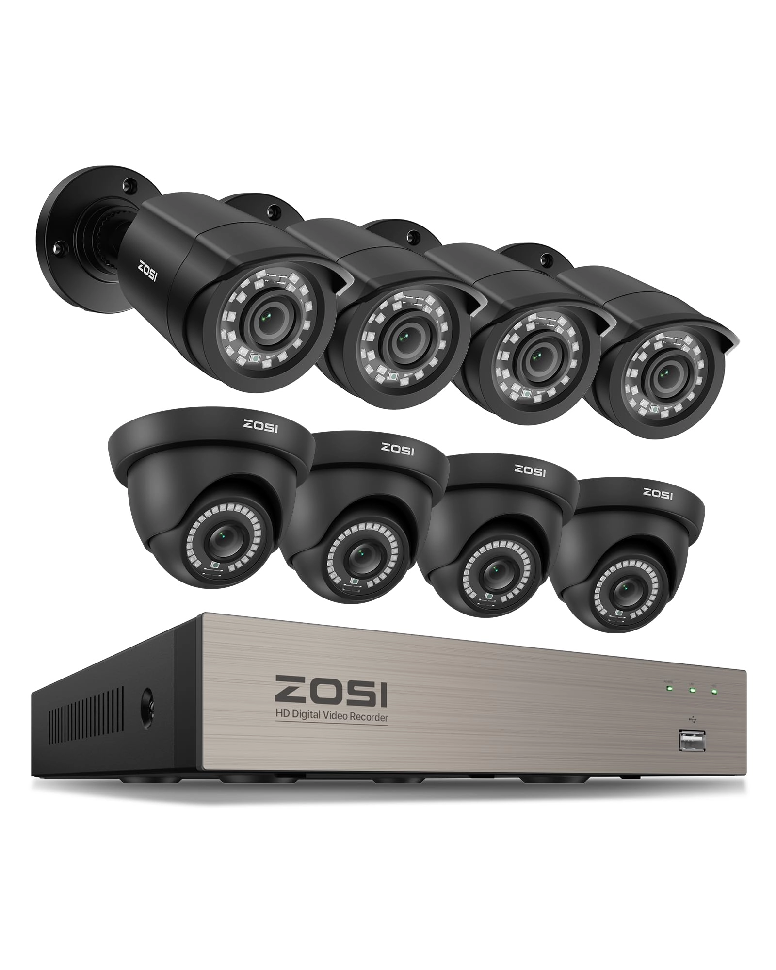 Zosi 3K Lite - 8PCS 8CH 1080P