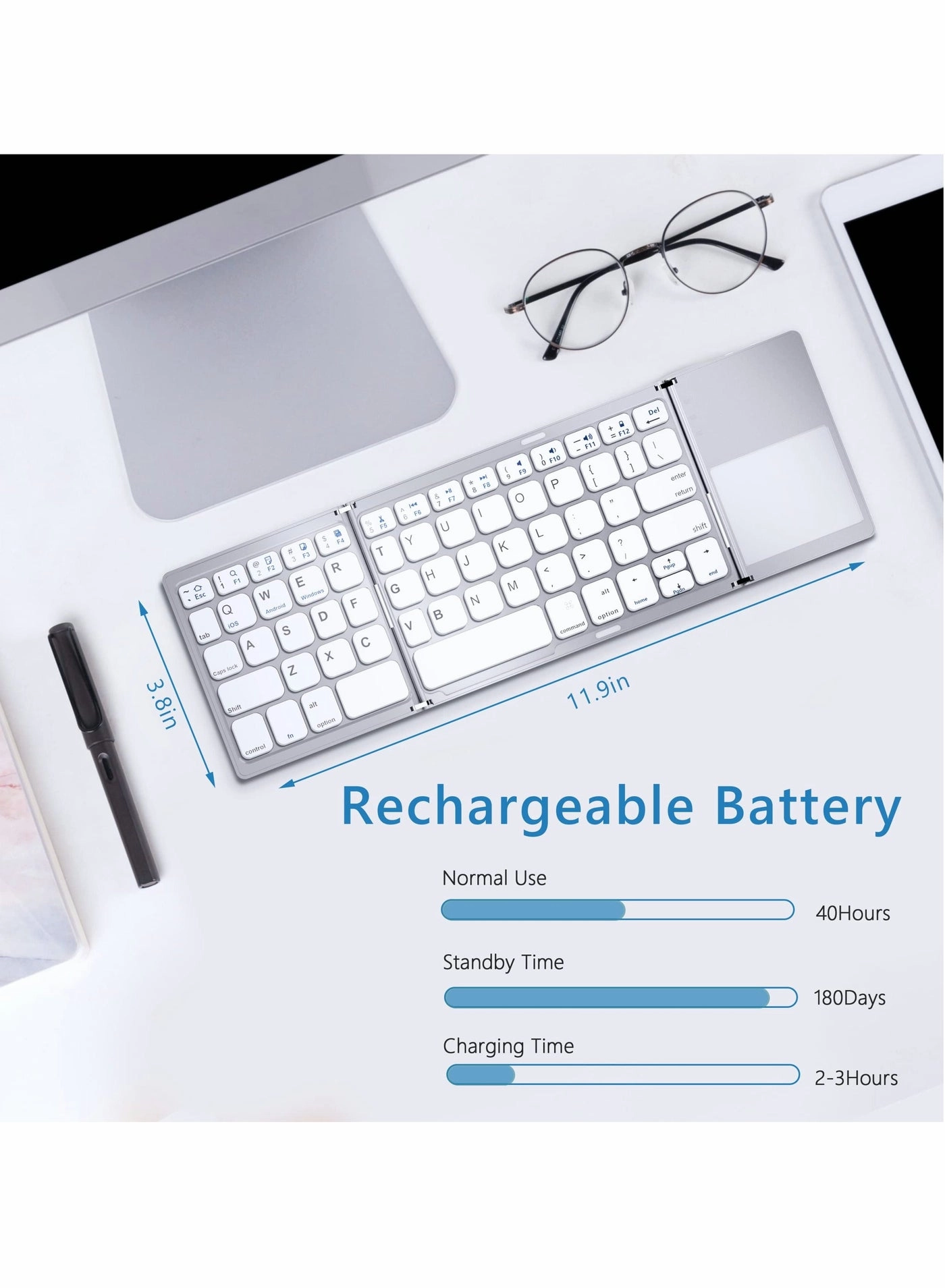 Mini Bluetooth Keyboard - Wireless