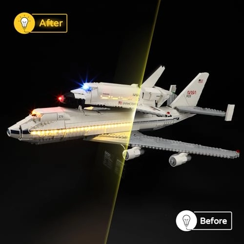 LED Light for LEGO 10360 Icons The Shuttle Carrier Aircraft