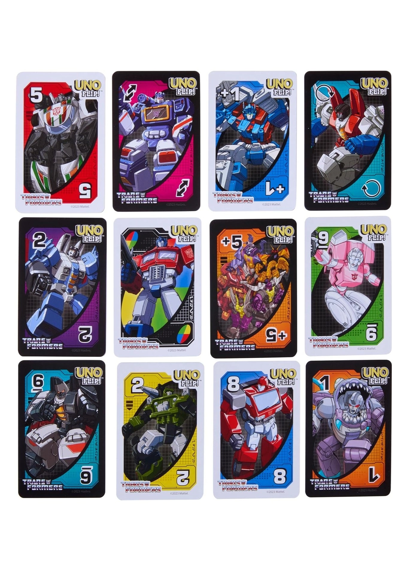 Uno Flip Transformers - Card Game