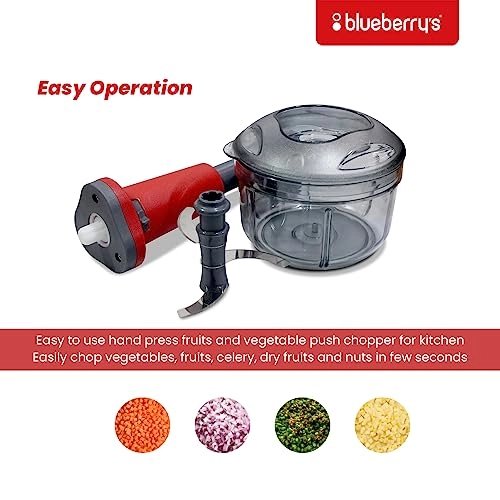 Push Chopper - 650ml 3 Blades