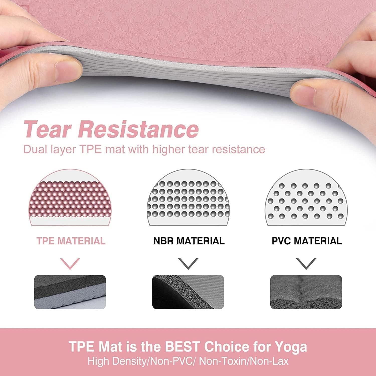 Yoga Mat - TPE 6mm