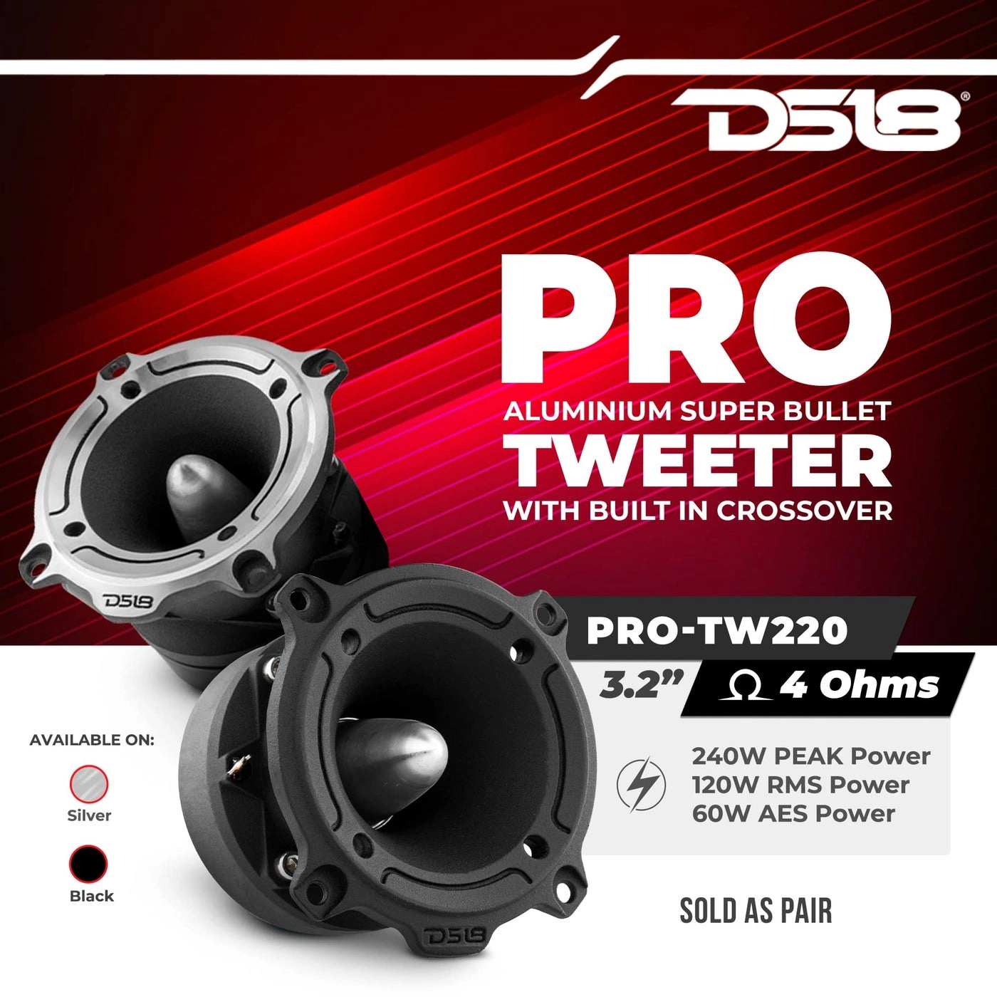 PRO-TW220B - 120W RMS