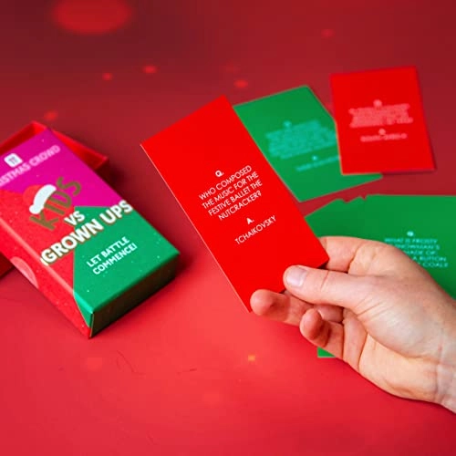 Christmas Festive Trivia Quiz Game - 50 cards Card Game