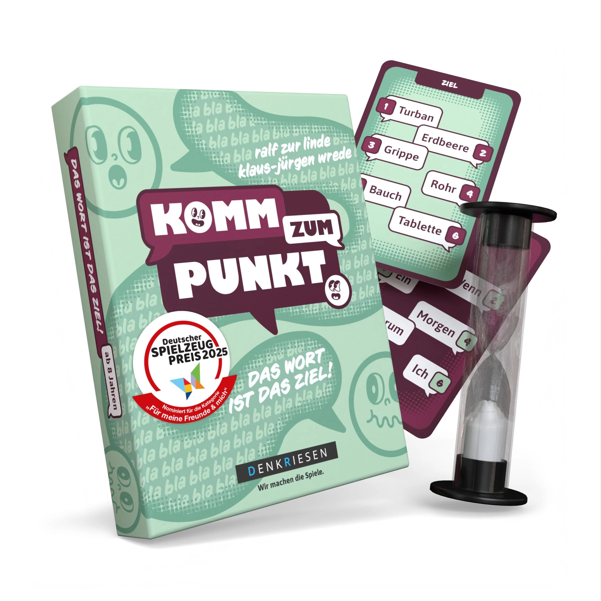 Denkriesen Komm zum Punkt: Das Wort ist das Ziel! (German)