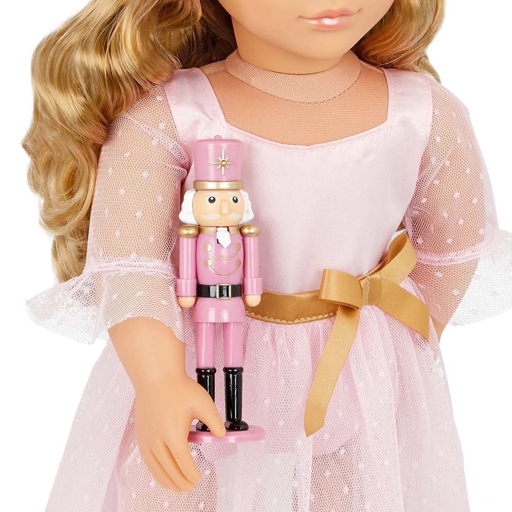 Natasha Doll - 18 Inch Pink Dress Nutcracker Ages 3+