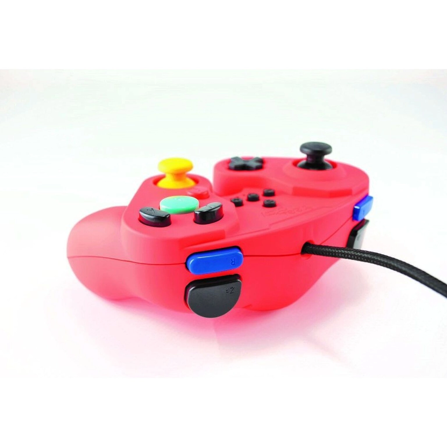 Wired Retro Gaming Pad - Red Nintendo Switch