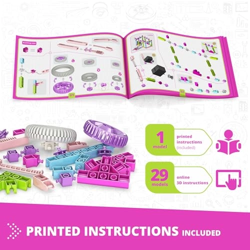 STEM Girls Building Toys - 30 Models Motorized
