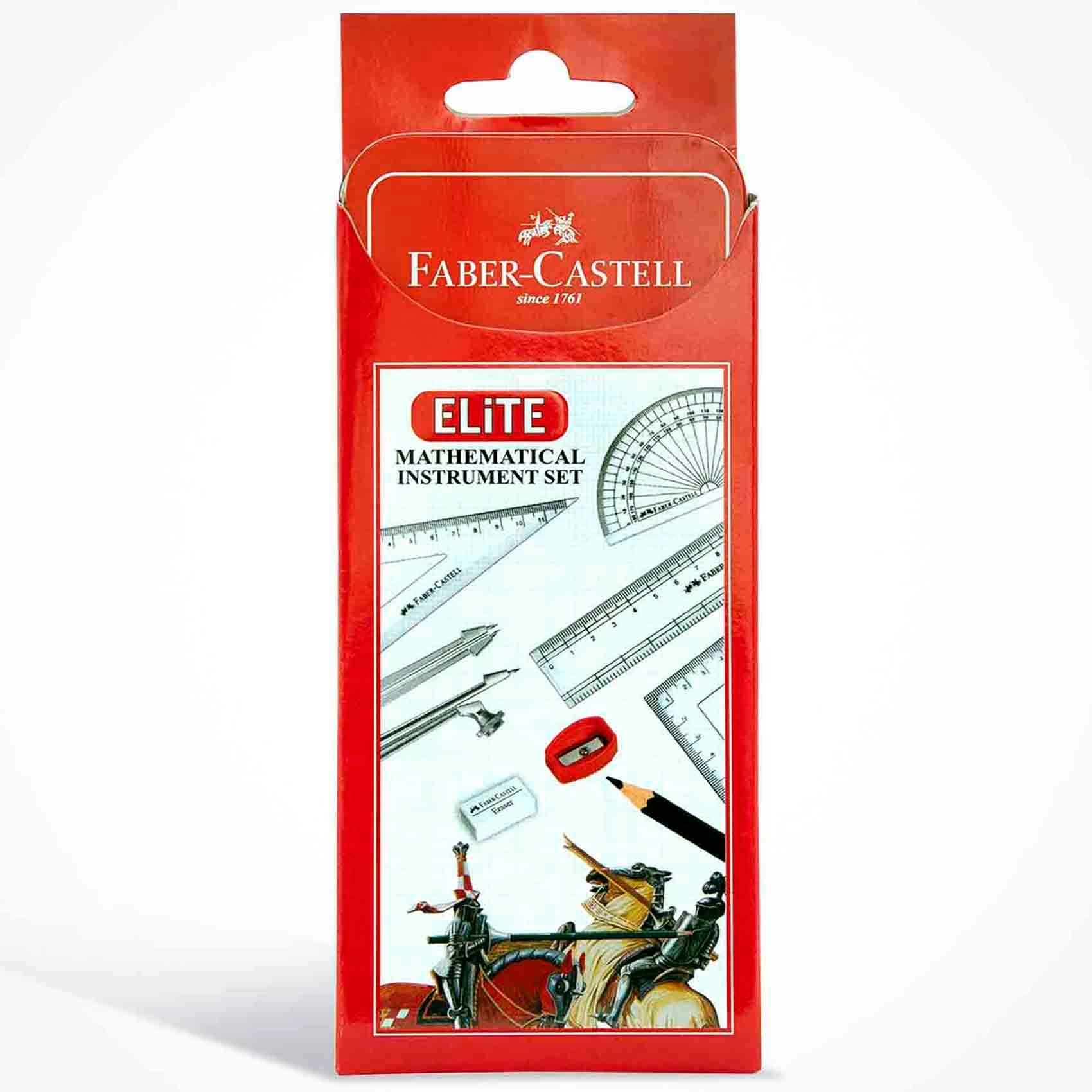 Faber-Castell Elite Mathematical Set - 9 PCS