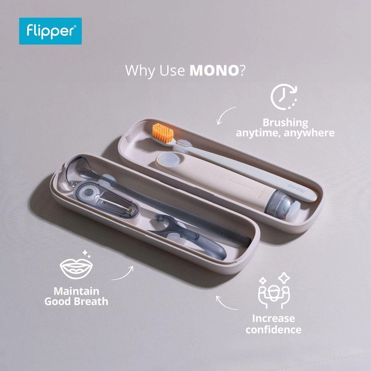 Mono Essential Oral Care Kit - Garage Navy 0.5 Kg