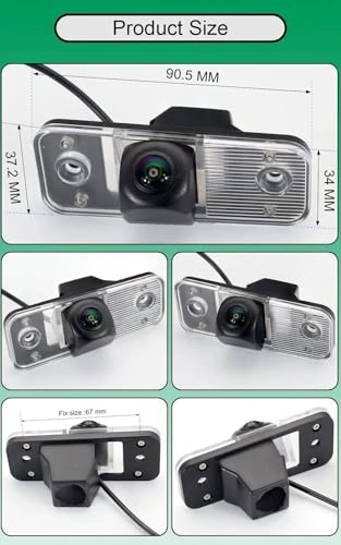 Rear View Camera - Night vision Wire AHD 720P