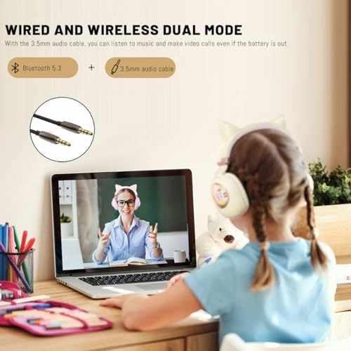 cat ear bluetooth headphone Wireless Headphone