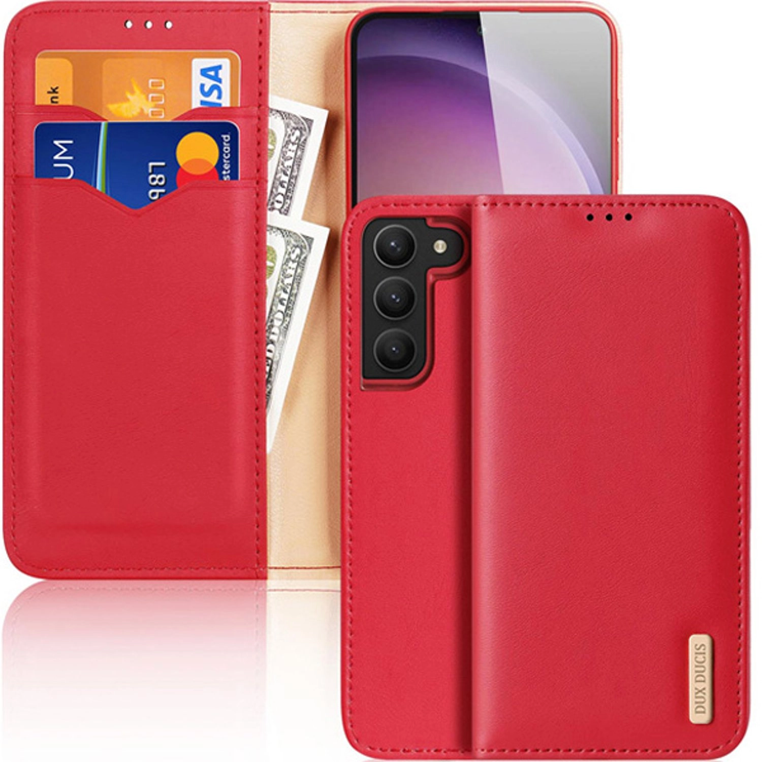 Hivo Series Wallet Case for Samsung Galaxy S23 - Leather